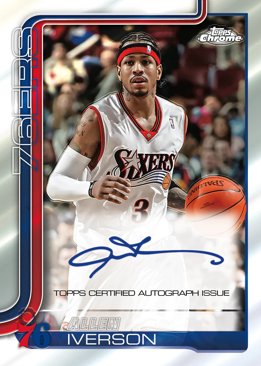 2025-26 Topps Chrome® Basketball - Hobby Jumbo Box