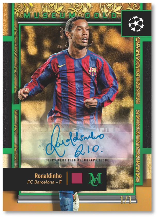 Topps Museum Collection UEFA Club Competitions 2024/25