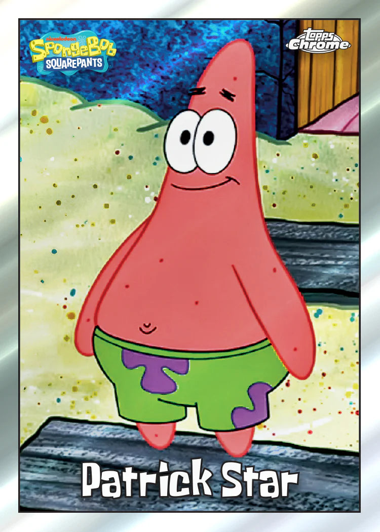 2025 Topps Chrome SpongeBob 25th Anniversary - Hobby Box