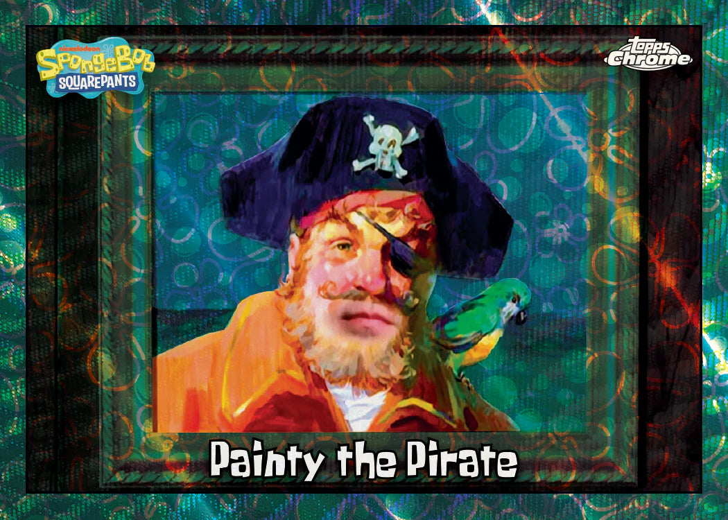 2025 Topps Chrome SpongeBob 25th Anniversary - Hobby Box