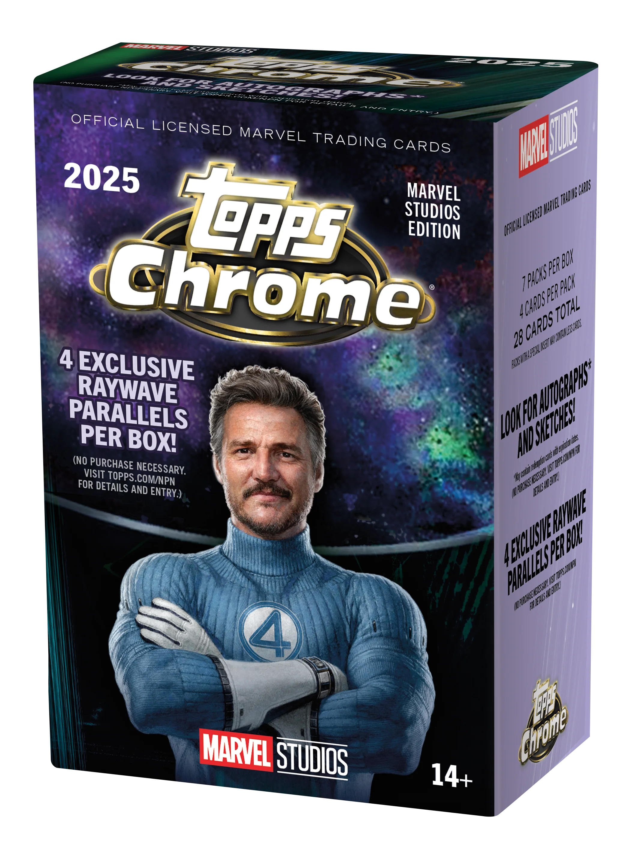 2025 Topps Marvel Studios Chrome® - Value Box