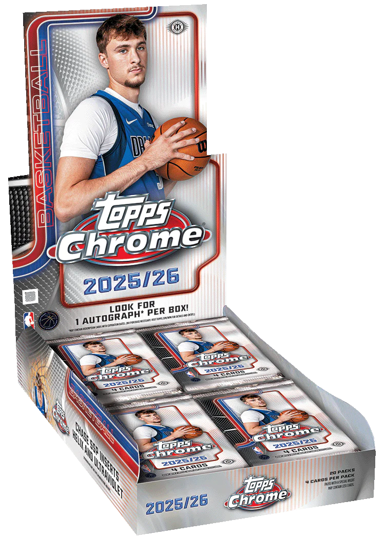 2025-26 Topps Chrome® Basketball - Hobby Box