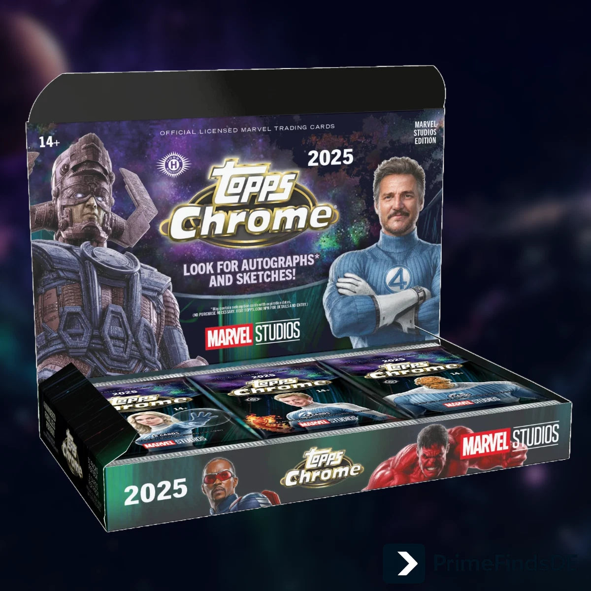 2025 Topps Marvel Studios Chrome - Hobby Box